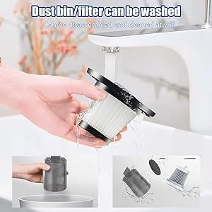 3-in-1 Portable Electric Nail Drill & Wireless Vacuum Cleaner 120W High-Power Rechargeable Dust Collector for Home & Car