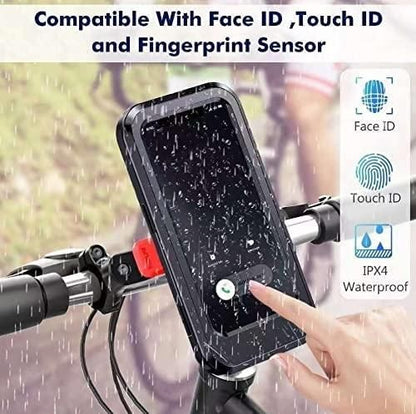 360 Rotation Bike Waterproof Cell Phone Holder