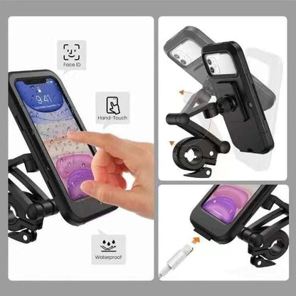 360 Rotation Bike Waterproof Cell Phone Holder